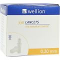 WELLION Lancets 33 G, 100 ST – PZN 5485516 из Германии (PZN 5485516)