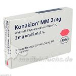 Konakion MM 2mg, 5 ST из Германии (PZN 7125006)