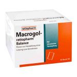 Macrogol-ratiopharm Balance (50 stk) из Германии (PZN 6553119)