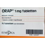ORAP 1MG, 75 ST из Германии (PZN 8875347)