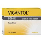 Vigantol 500 I.e. Vitamin D3 Tabletten (100 stk) из Германии (PZN 13155661)