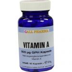 VITAMIN A 800 \m63g GPH Kapseln, 90 ST из Германии (PZN 896551)