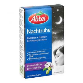Abtei Nachtruhe Baldrian+hopfen Dragee (s) zur, zum beruhigung (40 stk) – PZN 10124594 из Германии (PZN 10124594)