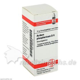 ACIDUM PHOS D 6, 10 G – PZN 2892149 из Германии (PZN 2892149)