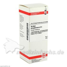 ACIDUM PHOS D 4, 50 ML – PZN 3486434 из Германии (PZN 3486434)