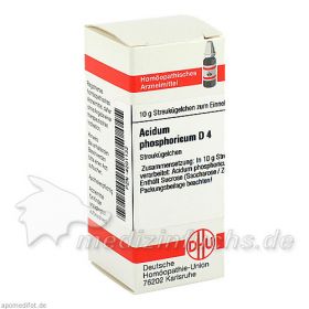 ACIDUM PHOS D 4, 10 G – PZN 4201132 из Германии (PZN 4201132)