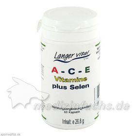 A-C-E plus Selen Kapseln, 60 ST – PZN 6959063 из Германии (PZN 6959063)