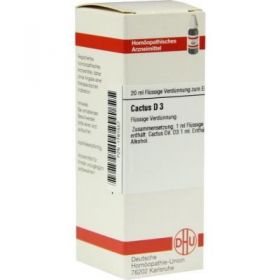 Cactus D 3 Dilution (20 ml) – PZN 1761557 из Германии (PZN 1761557)