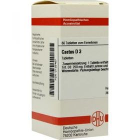 Cactus D 3 Tabletten (80 stk) – PZN 2125467 из Германии (PZN 2125467)