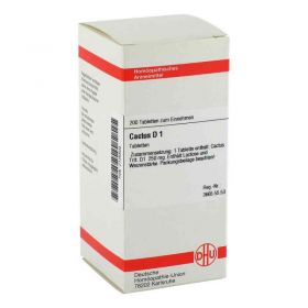 Cactus D 1 Tabletten (200 stk) – PZN 2125504 из Германии (PZN 2125504)