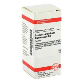 Calcium Carbonicum D 8 Tabletten Hahnemanni (80 stk) – PZN 2627105 из Германии (PZN 2627105)