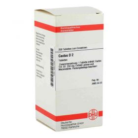 Cactus D 2 Tabletten (200 stk) – PZN 2801282 из Германии (PZN 2801282)