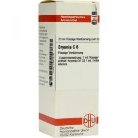 Bryonia C 6 Dilution (20 ml) – PZN 7161918 из Германии (PZN 7161918)