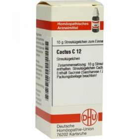 Cactus C 12 Globuli (10 g) – PZN 7455229 из Германии (PZN 7455229)