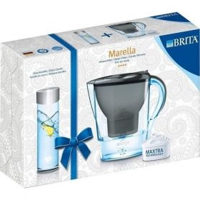 Brita Marella Cool graphite + Glas-Karaffe, 1 ST – PZN 10143657 из Германии (PZN 10143657)