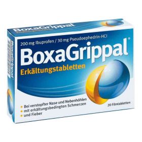 Boxagrippal Erkältungstabletten 200 mg/30 mg Fta (20 stk) – PZN 12460451 из Германии (PZN 12460451)