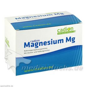 CADION Magnesium Mg Beutel, 50X6.25 G – PZN 1455122 из Германии (PZN 1455122)