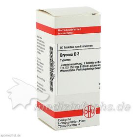 BRYONIA D 3, 80 ST – PZN 1761310 из Германии (PZN 1761310)