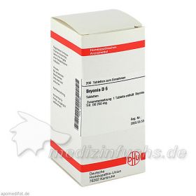BRYONIA D 6, 200 ST – PZN 2626790 из Германии (PZN 2626790)