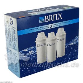 Brita Filter Classic Pack 3, 3 ST – PZN 2724630 из Германии (PZN 2724630)