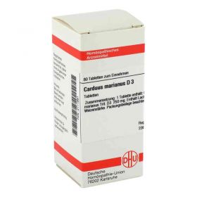 Carduus Marianus D 3 Tabletten (80 stk) – PZN 2111991 из Германии (PZN 2111991)