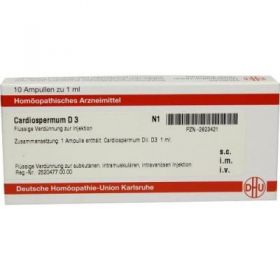 Cardiospermum D 3 Ampullen (10X1 ml) – PZN 2823421 из Германии (PZN 2823421)