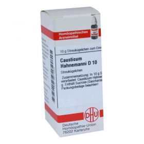 Causticum Hahnemanni D 10 Globuli (10 g) – PZN 4211254 из Германии (PZN 4211254)