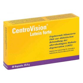 Centrovision Lutein forte Omega 3 Kapseln (30 stk) – PZN 6722869 из Германии (PZN 6722869)