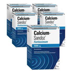 Calcium Sandoz fortissimum Brausetabletten (5X20 stk) – PZN 8100219 из Германии (PZN 8100219)