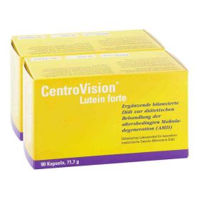 Centrovision Lutein forte Omega 3 Kapseln (2X90 stk) – PZN 8100519 из Германии (PZN 8100519)