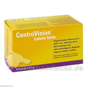 CentroVision Lutein forte Omega3, 90 ST – PZN 6722875 из Германии (PZN 6722875)