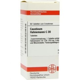 CAUSTICUM HAHNEMANNI C30, 80 ST – PZN 7141548 из Германии (PZN 7141548)