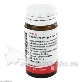 CEREBRUM COMP A C AUR COMP, 20 G – PZN 8784981 из Германии (PZN 8784981)