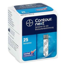 Contour next Sensoren Teststreifen (1X25 stk) – PZN 11160126 из Германии (PZN 11160126)