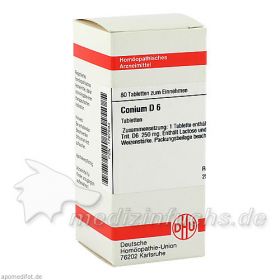 CONIUM D 6, 80 ST – PZN 1767583 из Германии (PZN 1767583)