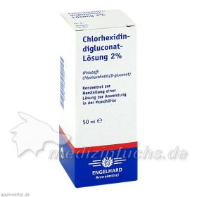 CHLORHEXIDINDIGLUCONAT 2%, 50 ML – PZN 1867020 из Германии (PZN 1867020)