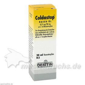 COLDASTOP, 20 ML – PZN 1920702 из Германии (PZN 1920702)