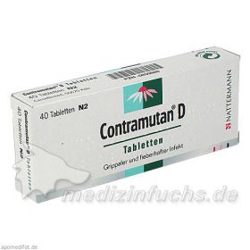CONTRAMUTAN D Tabletten, 40 ST – PZN 839889 из Германии (PZN 839889)