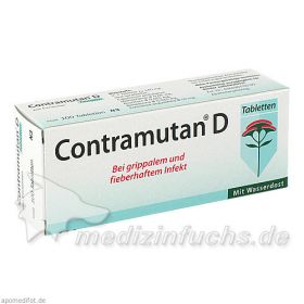 CONTRAMUTAN D Tabletten, 100 ST – PZN 839895 из Германии (PZN 839895)