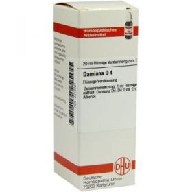 Damiana D 4 Dilution (20 ml) – PZN 2612701 из Германии (PZN 2612701)