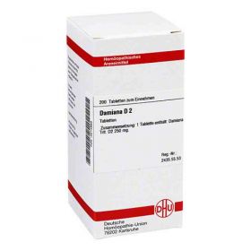 Damiana D 2 Tabletten (200 stk) – PZN 4214985 из Германии (PZN 4214985)