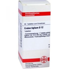 Croton Tiglium D 12 Tabletten (80 stk) – PZN 7166040 из Германии (PZN 7166040)