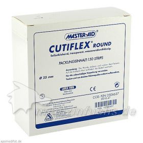 CUTIFLEX ROUND 22.5mm Strips, 150 ST – PZN 2506637 из Германии (PZN 2506637)