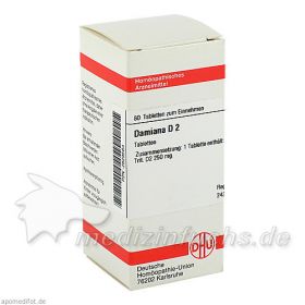 DAMIANA D 2, 80 ST – PZN 2629564 из Германии (PZN 2629564)