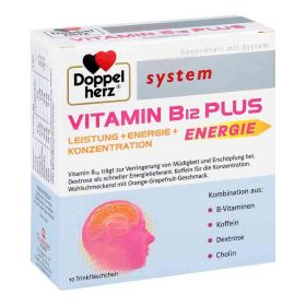 Doppelherz Vitamin B12 Plus system Trinkampullen (10X25 ml) – PZN 9071390 из Германии (PZN 9071390)
