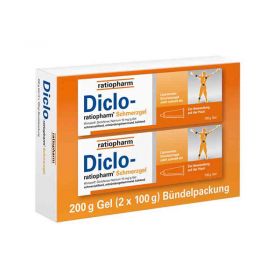 Diclo-ratiopharm Schmerzgel (2X100 g) – PZN 10145076 из Германии (PZN 10145076)