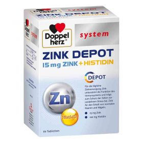 Doppelherz Zink Depot system Tabletten (60 stk) – PZN 14252449 из Германии (PZN 14252449)