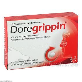DOREGRIPPIN TABLETTEN, 20 ST – PZN 4587812 из Германии (PZN 4587812)