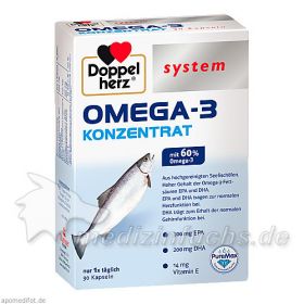 Doppelherz Omega-3 Konzentrat system, 30 ST – PZN 6132725 из Германии (PZN 6132725)