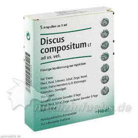 DISCUS compositum LT ad us.vet.Ampullen, 5 ST – PZN 9921316 из Германии (PZN 9921316)